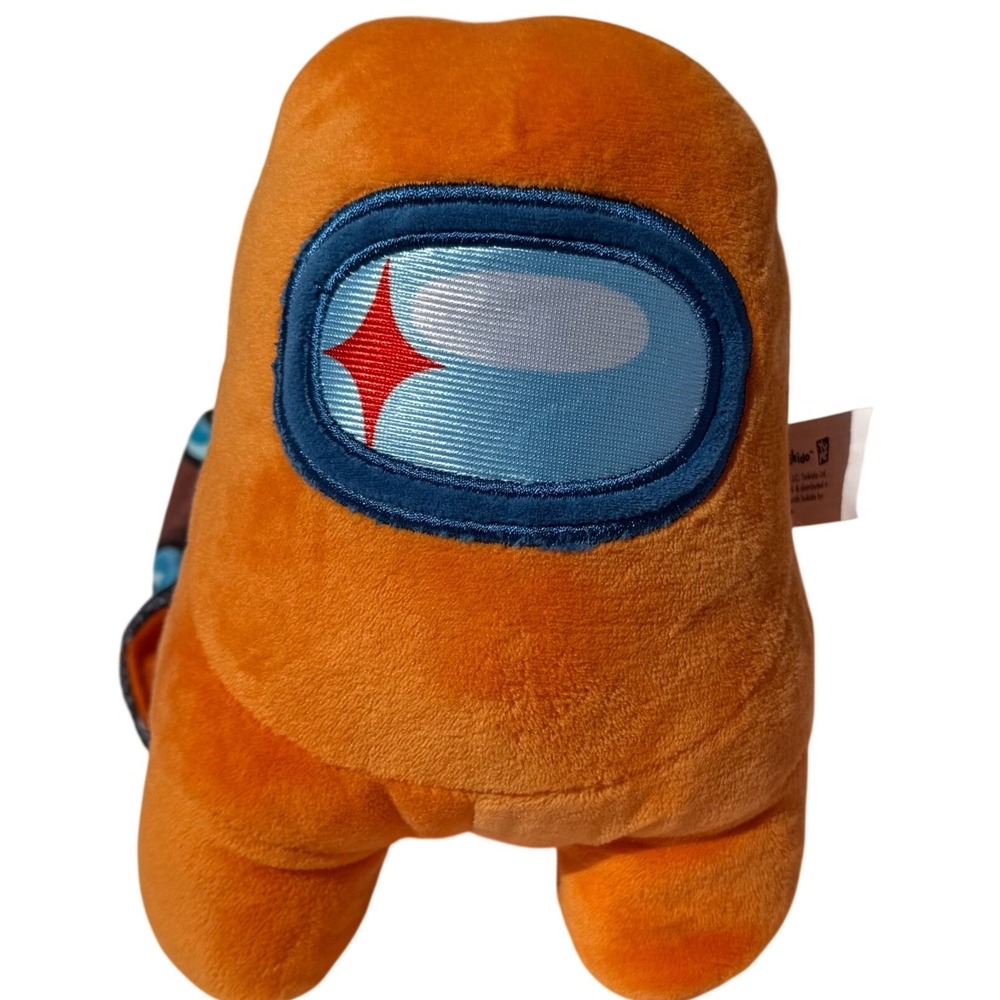 Among Us Shapeshifter Transforming Plush‎ 7" Orange